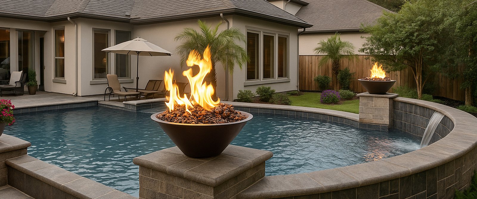 Fire Pit, Landscape Design Houston, TX Fire Pit, Landscape Design Houston, TX